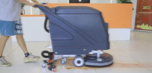 floor scrubber government buildings